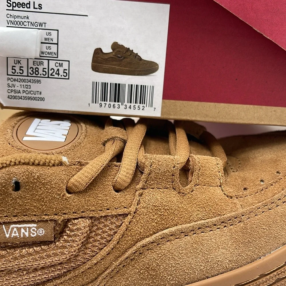 Vans Men’s Speed Ls Chipmunk Mono
VN000CTNGWT Sneakers - Picture 16 of 16